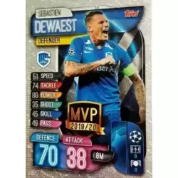 Sebastien Dewaest - KRC Genk - MVP 2019/20