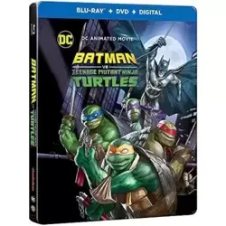 Batman vs. TMNT [Blu-Ray + DVD + Digital-Boîtier SteelBook]