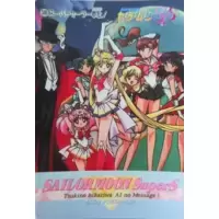 Tuxedo Mask, Chibi-Moon, Mercury, Moon, Venus, Jupiter and Mars