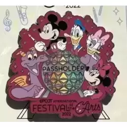 EPCOT Festival of the Arts 2022 - Fab Four and Figment Annual Passholder Exclusive