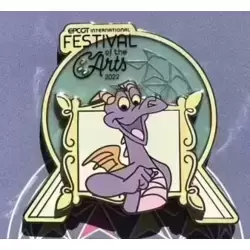 EPCOT Festival of the Arts 2022 - Figment and Spaceship Earth