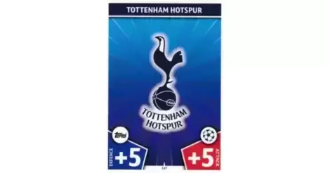 Match Attax Champions League 17/18-127 Club Logo Tottenham Hotspur 