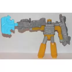 Transformer Orange et Gris