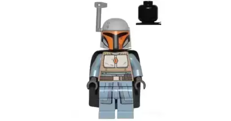 LEGO Minifigure Star Wars SW1077 Mandalorian Tribe Warrior Blaster NEUF NEW 