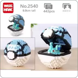 Medium Pocket Nidoran Monster Blue Net Ball