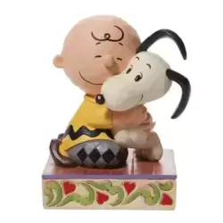 Charlie Brown Snoopy Hugging