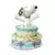 Snoopy Jumping Out Bday Cake