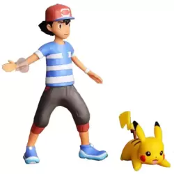Sacha et Pikachu