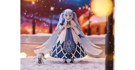 Snow Miku: Glowing Snow Ver. - Figma action figure EX-064