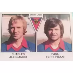 Charles Alessandri / Paul Ferri-Pisani - F.C. D'Ajaccio Gazelec