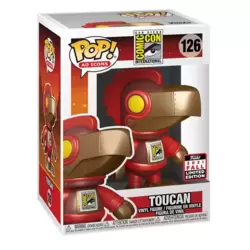 San Diego Comic-Con - Toucan Red Robot