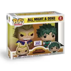 My Hero Academia - All Might & Deku 2 Pack