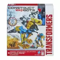 Silver Knight Optimus Prime & Grimlock