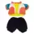 Color-Blocked Windbreaker with Tank Top and Joggers