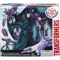 Mini-Con Deployers Decepticon Fracture & Airazor