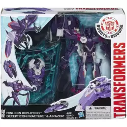 Mini-Con Deployers Decepticon Fracture & Airazor