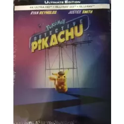 Pokemon pikachu detective bluray steelbook