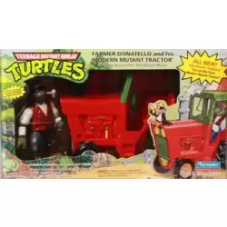 Farmer Donatello and his Modern Mutant Tractor