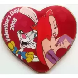 Valentine's Day 2008 - Jessica and Roger Rabbit