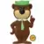 Hanna Barbera - Yogi Bear Flocked