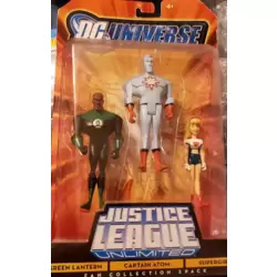 Justice League Unlimited - Green Lantern, Captain Atom & Supergirl