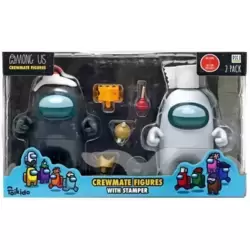 Black & Grey Crewmates 2-Pack