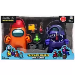 Orange & Purple Crewmates 2-Pack