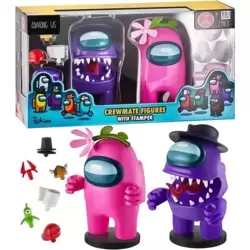 Purple & Pink Crewmates