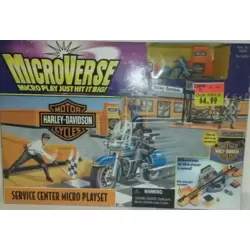 Harley Davidson - Service Center Micro Playset