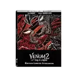Venom 2 : Let There Be Carnage [Édition Limitée SteelBook 4K Ultra HD + Blu-Ray]