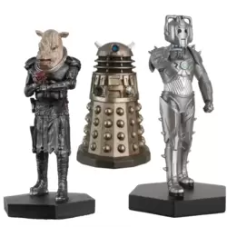 Coffret de base Doctor Who : Dernier Dalek, Guerrier Cyber, Capitaine Judoon