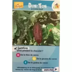 DOM-TOM 6 - Chocolat