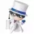 Detective Conan - Cord Mascot - Phantom Thief Kid