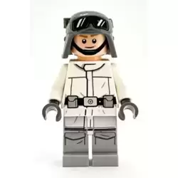 Imperial AT-ST Driver, Hoth (Helmet with Goggles, White Jacket)