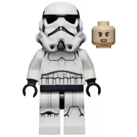 Stormtrooper - Female (Dual Molded Helmet, Gray Squares on Back, Grimacing)