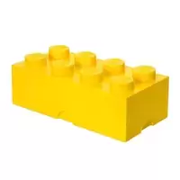 La brique de rangement 8 tenons – jaune