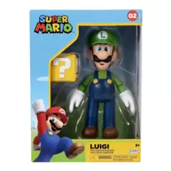 Luigi with question block