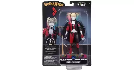 HARLEY QUINN REBIRTH FIGURINE FLEXIBLE DC COMICS BENDYFIGS NOBLE TOYS 19 CM  - Kingdom Figurine