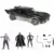 The Batman Action Figures - Muddy Batmobile And Figure 3-Pack