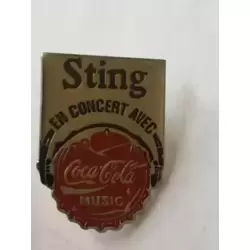 Sting en concert  avec Coca-Cola Music