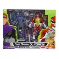Power Rangers X TMNT - Foot Soldier Tommy & Morphed Raphael