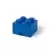 Rangements LEGO - BRIQUE BLEUE DE RANGEMENT À TIROIR 4 TENONS