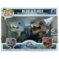 Jurassic World - Blue & T-Rex 2 Pack