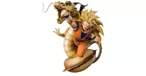 Figurine DBZ - Super Saiyan 3 Son Goku Dragon Fist Explosion Figuar