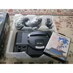 Console Megadrive 1 Pack Sonic Hedgehog Version Euro
