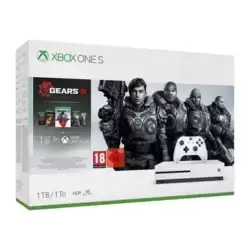 Xbox One S 1 To + 5 jeux Gears of War