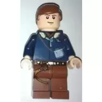 Han Solo - Light Nougat, Reddish Brown Legs with Holster