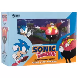 Sonic & Dr Eggman - Classic Figurine Boxset