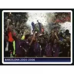 UEFA Champions League 2005-2006 winner - Barcelona (Espana) - Intro