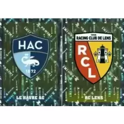 Écussons (Havre AC / RC Lens) - Havre AC / RC Lens